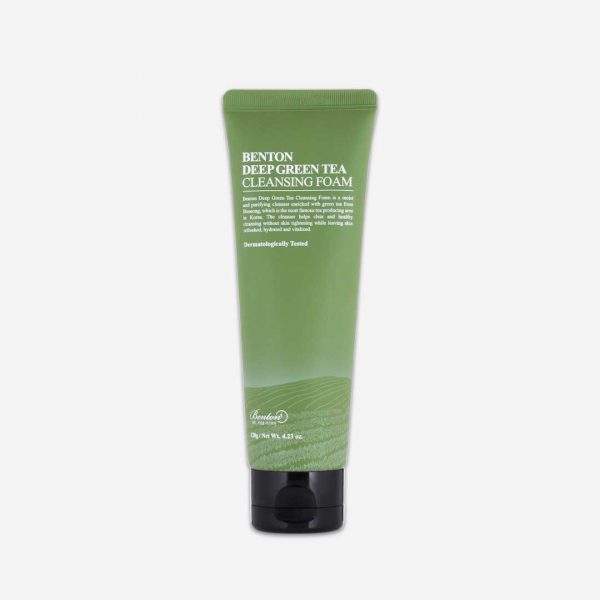 Benton Deep Green Tea Cleansing Foam – 120g